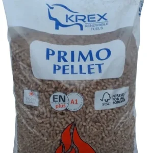 krex – pellet drzewny enplus a1 i fsc, paleta 975 kg